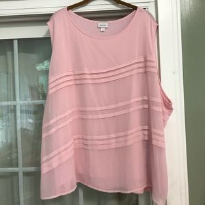Avenue 30/32 pale pink tank top